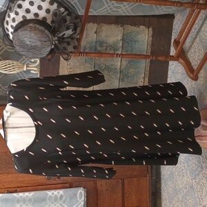 N25 Ashley Tipton scuba trapeze skater dress (lipstick) 💄 1X